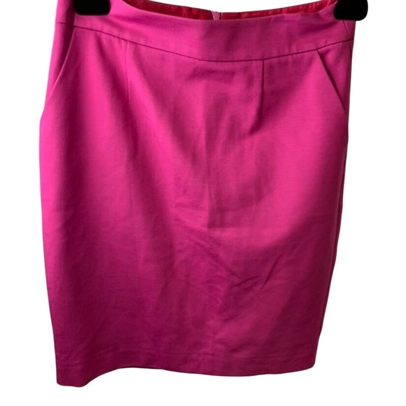 Trina Turk Dresses & Skirts - Trina Turk Pink Pencil Skirt Tailored Pleated Zipper Closure Women